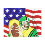 American Football Post Card