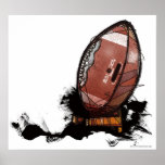 American football poster