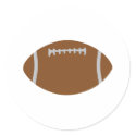 american football rugby ball illustration stickers