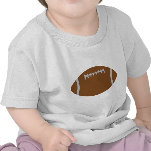 american football rugby ball illustration tee shirt