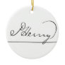 American Founding Father Patrick Henry's Signature