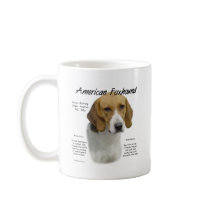 American Foxhound History Design Coffee Mug