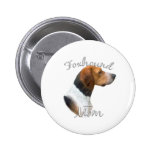 American Foxhound Mum 2 Pinback Buttons