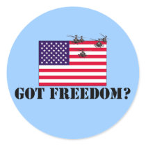 American freedom stickers