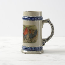 American Game Blue Reds Coffee Mugs