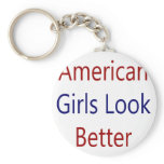 American Girls Look Better Keychains
