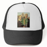 american gothic-grant-wood cornnabis tomacco hats