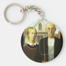 American Gothic Key Chain