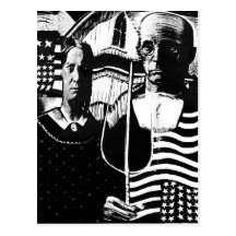 American Gothic. Post Cards