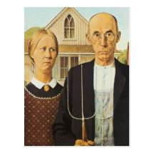 American Gothic Postcards