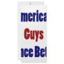 American Guys Dance Better Rack Card Template