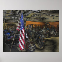 American Harley Davidson Posters
