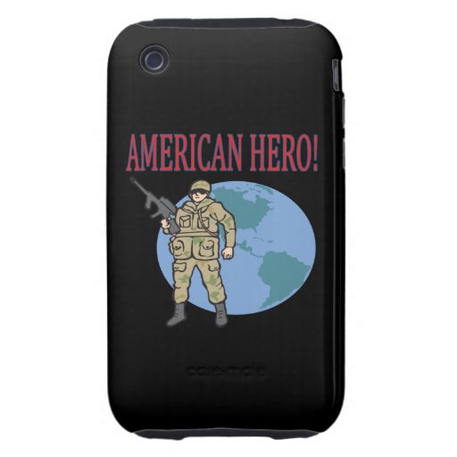 American Hero Tough iPhone 3 Case