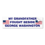 AMERICAN HISTORY BUMPERSTICKER BUMPER STICKER