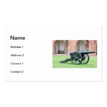 American History Business Card Template