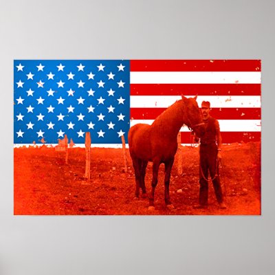 American Horse by BlueSunArt