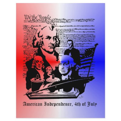 American Independence Day, 4th of July  Flyer by remicallensholidays