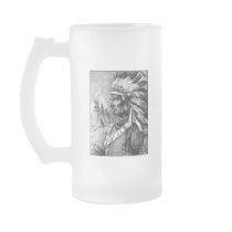 American Indian Chief Coffee Mugs