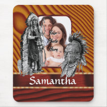 American Indian chiefs Mouse Pad