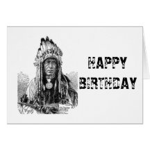 American Indian Greeting Card