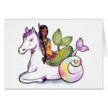 American Indian Mermaid and merhorse
