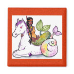 American Indian Mermaid and merhorse