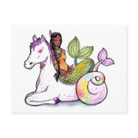 American Indian Mermaid and merhorse