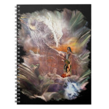 American Indian Wedding Night Vignette Spiral Note Books