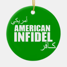 American Infidel Christmas Ornaments