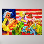 AMERICAN JAZZ PRINT