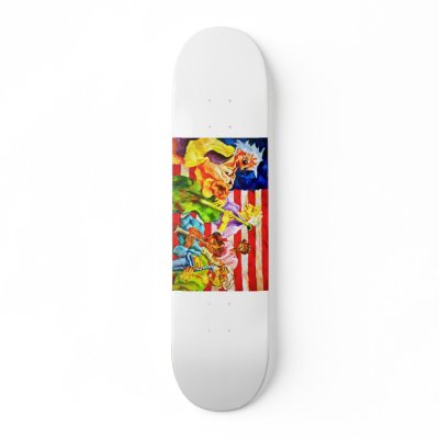 AMERICAN JAZZ SKATE BOARDS by inowicki
