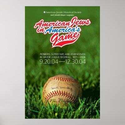 American Jews In America's Game Print by Amerjewish
