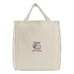 American Liberal Embroidered Tote Bag