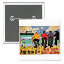 American Line Poster Pin