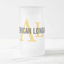American Longhair Monogram Design Mug