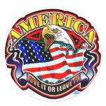 American Love It or Leave it! Stickers