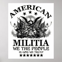 American Militia Posters
