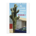 AMERICAN MOTORS JAVELIN AND GRAMLIN AND CACTI POSTCARDS