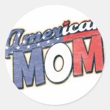 American Mum Sticker