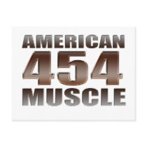 american muscle 454 postcards