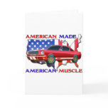 American Muscle Car Greeting Cards