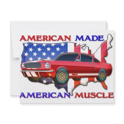 American Muscle Car Invites by classichotrods