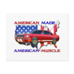 American Muscle Car Postcards