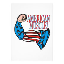 American Muscle Personalized Invitations