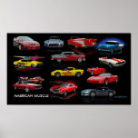 AMERICAN MUSCLE posters