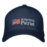 American Patriot Flag B embroidered hats