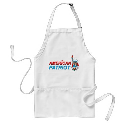 American Patriot Liberty Tattoo Aprons by JustRightWing