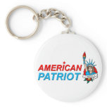 American Patriot Liberty Tattoo Key Chains