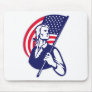 American Patriot Minuteman Stars and Stripes flag Mousepad