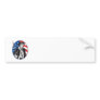 American Patriot Minuteman With Bayonet Rifle And Bumper Stickers